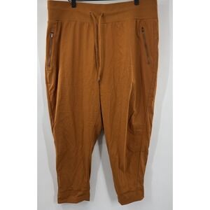 Athleta Trekkie North Jogger Pants Pull-on Brown Tan Women's Plus Size 22‎